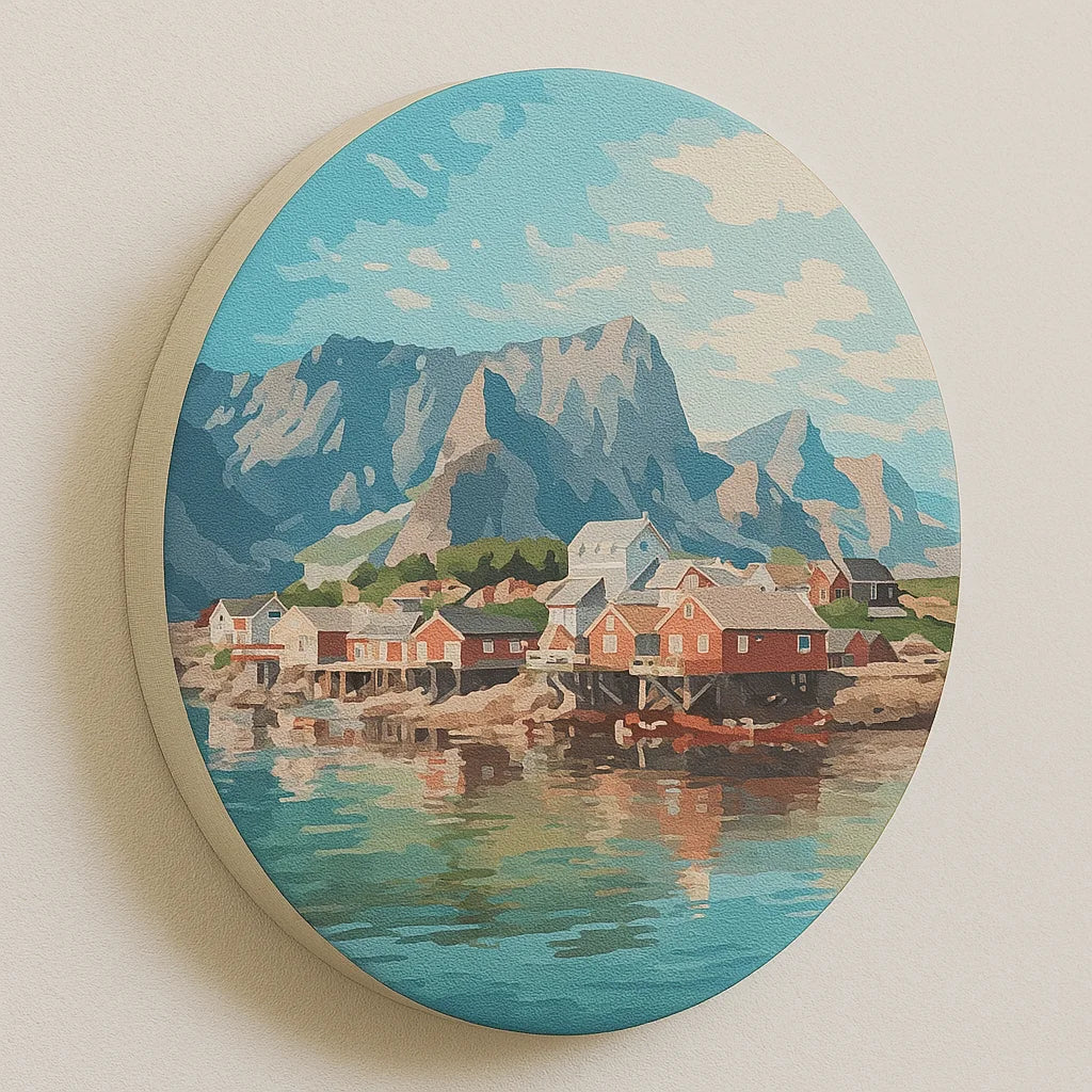 Round paintings