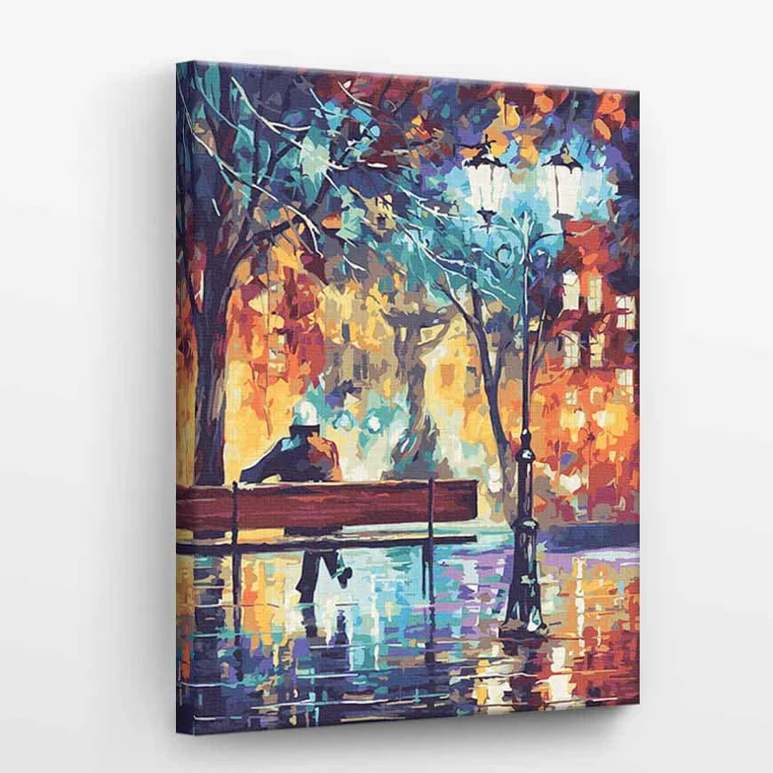 Park Bench Reflection