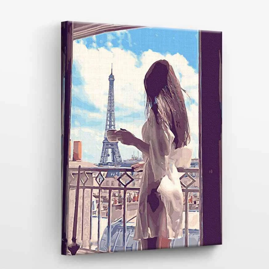 Balcony View of Eiffel