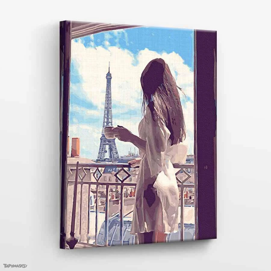 Balcony View of Eiffel