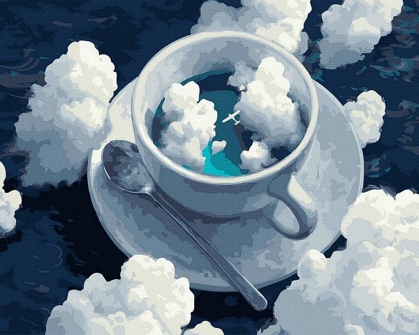 Cloudy Tea Cup