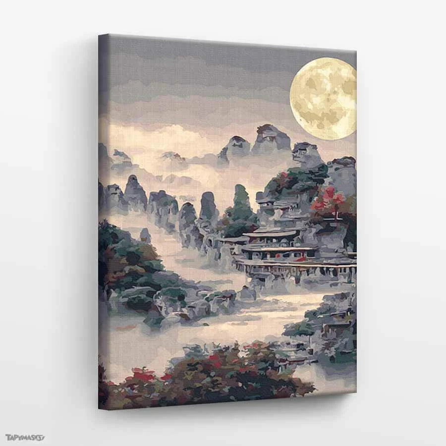 Mėnulio apšviesti kalnai