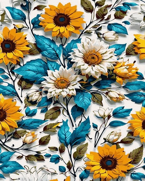 Ryškios saulėgrąžos