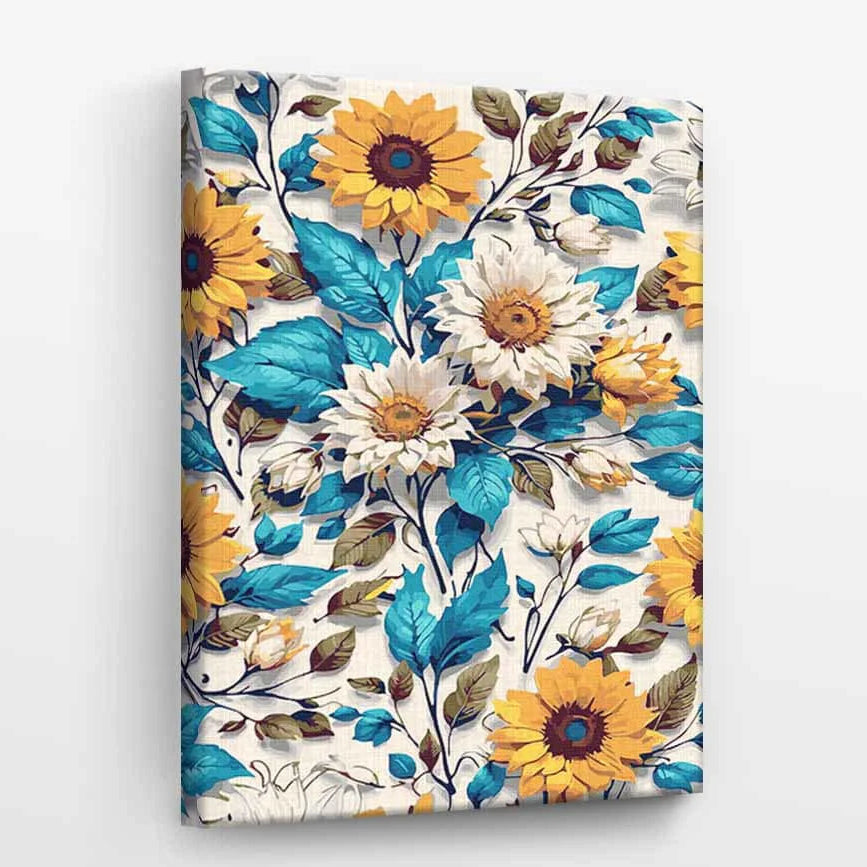 Ryškios saulėgrąžos