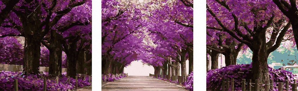 Purpurinių žiedų takas