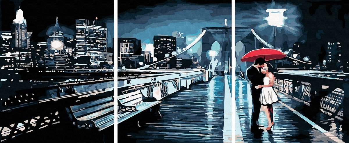 Romantic Rainy Bridge