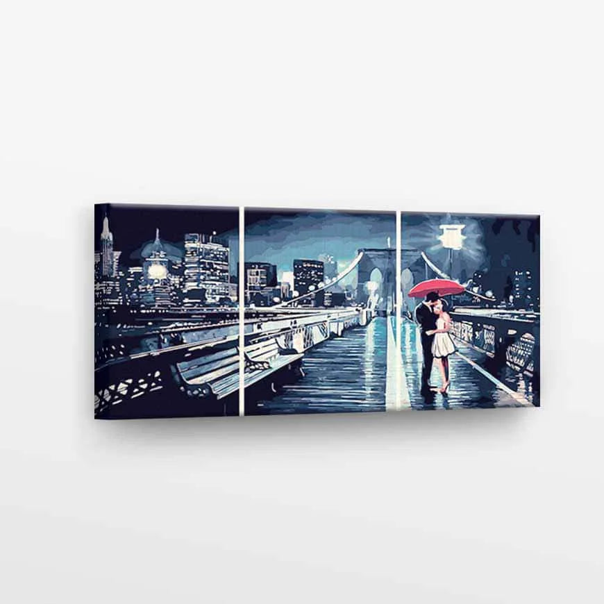 Romantic Rainy Bridge